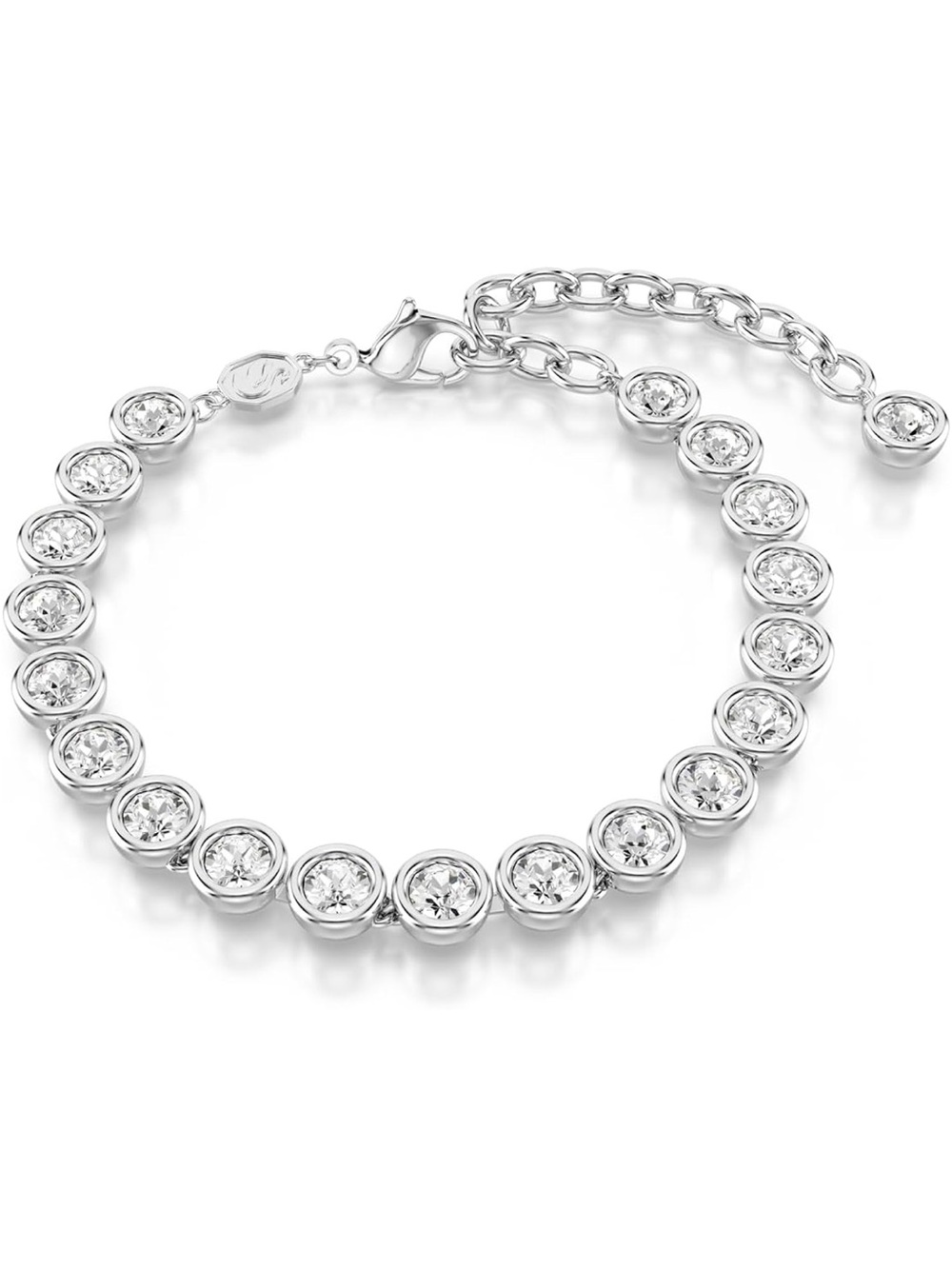 New Swarovski Silver Clear Imber Crystal Tennis Bracelet